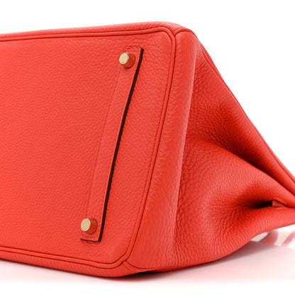 Hermes Togo BIRKIN 35 Capucine 8 of 13