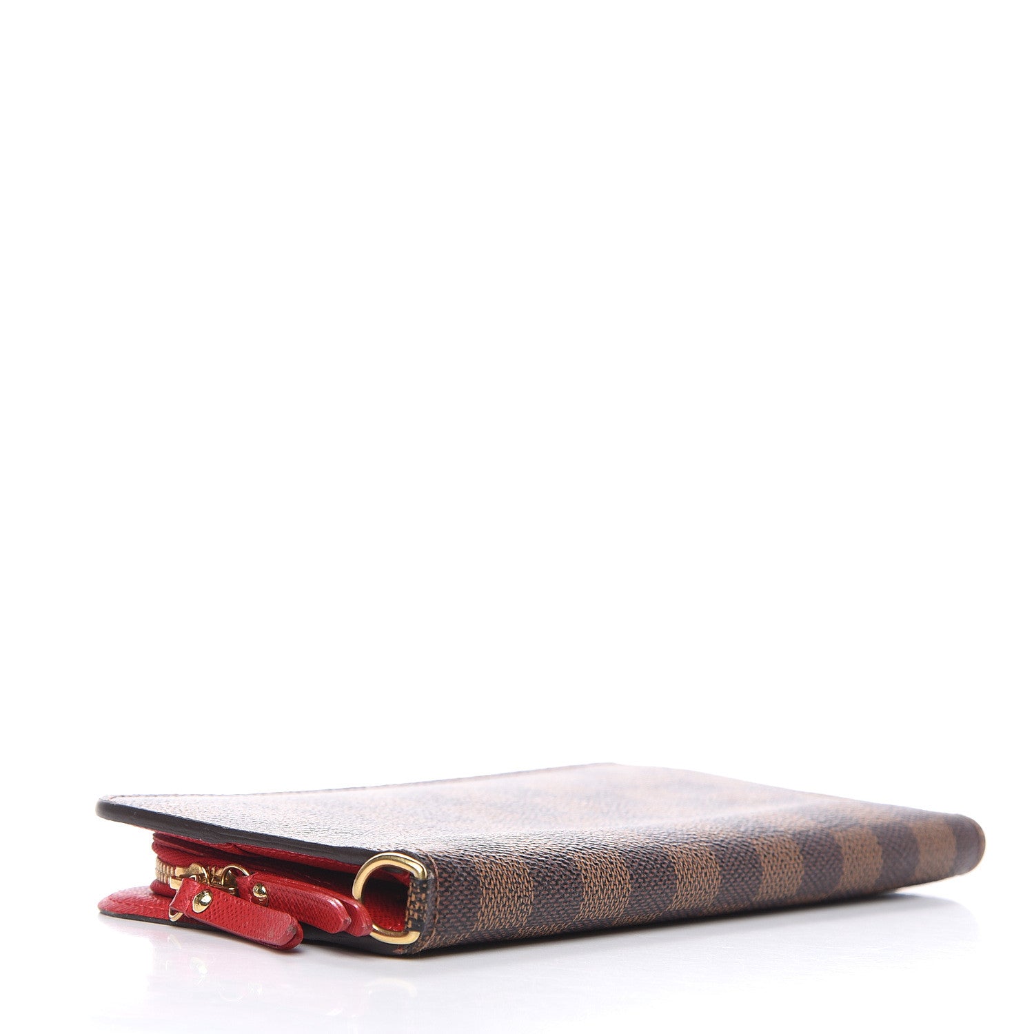 Louis Vuitton Damier Ebene Insolite Wallet Red 4 of 10