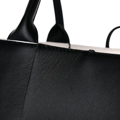 Bottega Veneta Nappa Maxi Intrecciato Small Arco Tote Black White 10 of 10