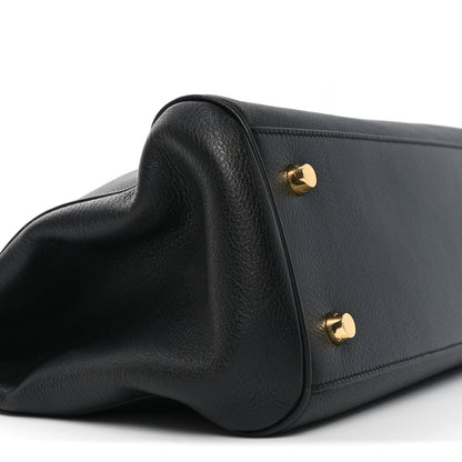 Celine Supple Calfskin Medium Annabel Black 9 of 10