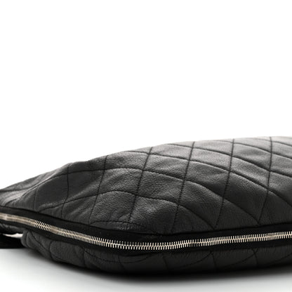 Chanel Caviar Quilted Soho Expandable Zip Shoulder Bag Black 9 of 10