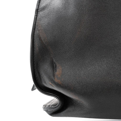 Saint Laurent Calfskin Small Monogram Cabas Black 13 of 17