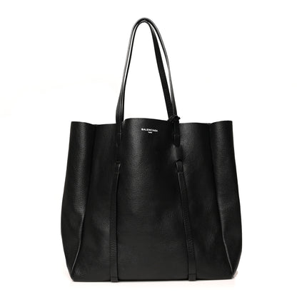Balenciaga Calfskin Small Everyday Tote Black 3 of 11