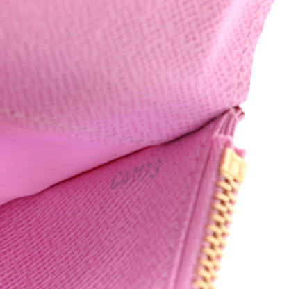 Louis Vuitton Monogram Multicolor Insolite Wallet White Litchi 7 of 9