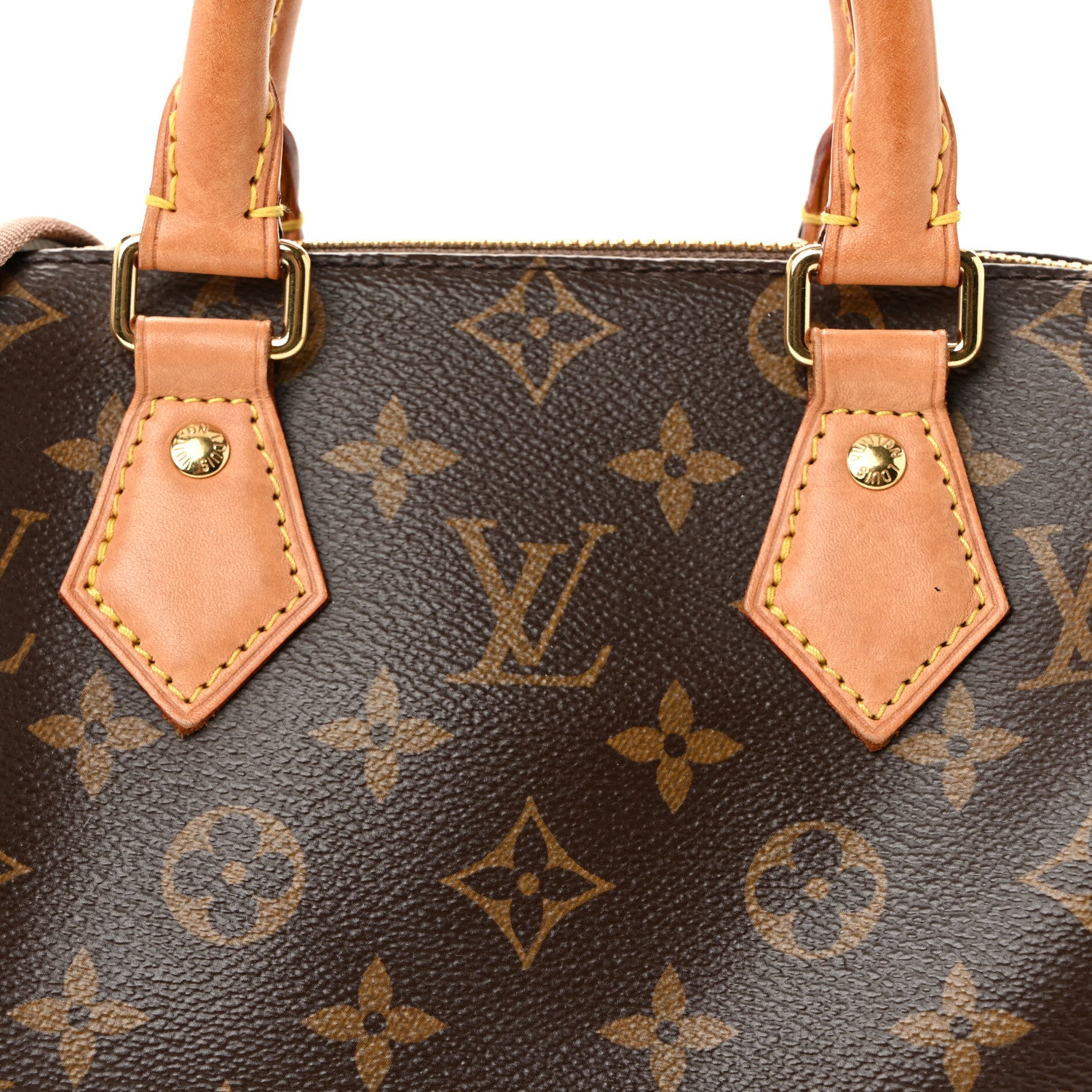 Louis Vuitton Monogram Speedy Bandouliere 20 Beige 7 of 12