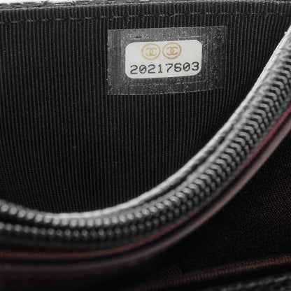 Chanel Caviar Wallet on Chain WOC Black 8 of 8