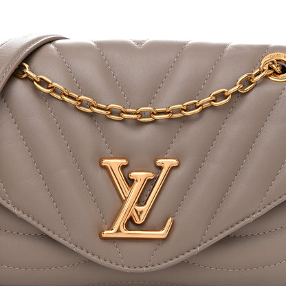Louis Vuitton Calfskin LV New Wave Chain Bag Taupe 7 of 10