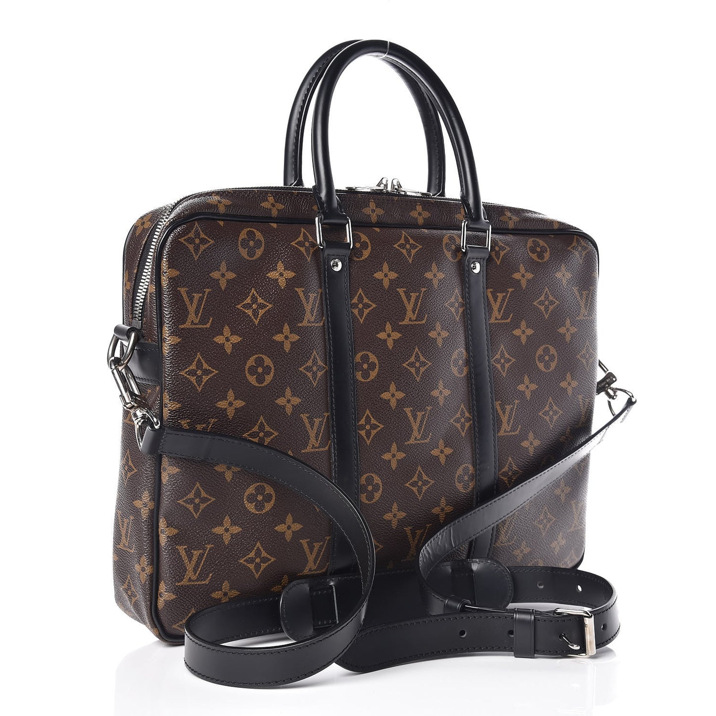 Monogram Macassar Porte-Documents Voyage PM