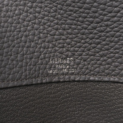 Hermes Togo Kelly Depeches 25 Pouch Etain 7 of 11