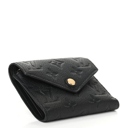 Louis Vuitton Empreinte Victorine Wallet Black 4 of 6