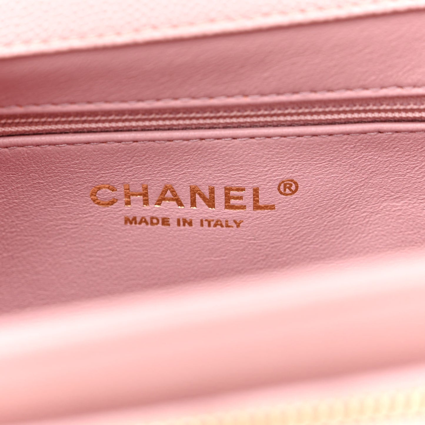 Caviar Quilted Small Business Affinity Flap Light Pink