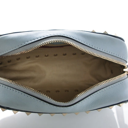 Valentino Garavani Calfskin Rockstud Camera Crossbody Bag Sky Sorbet 5 of 6