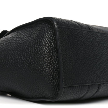 Mulberry Heavy Grain Small Soft Bayswater Satchel Black 7 of 8