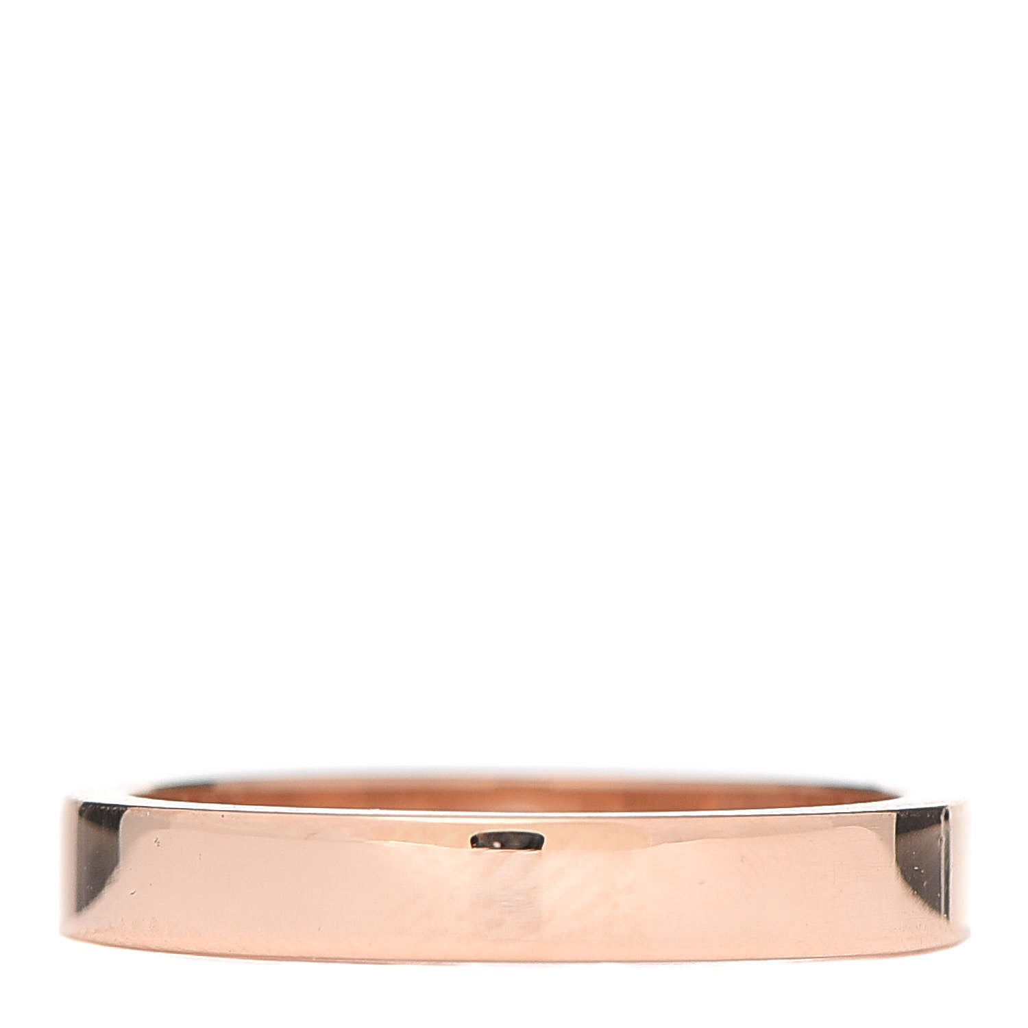 Cartier 18K Pink Gold Diamond 3mm C De Cartier Wedding Band Ring 49 4.75 3 of 6