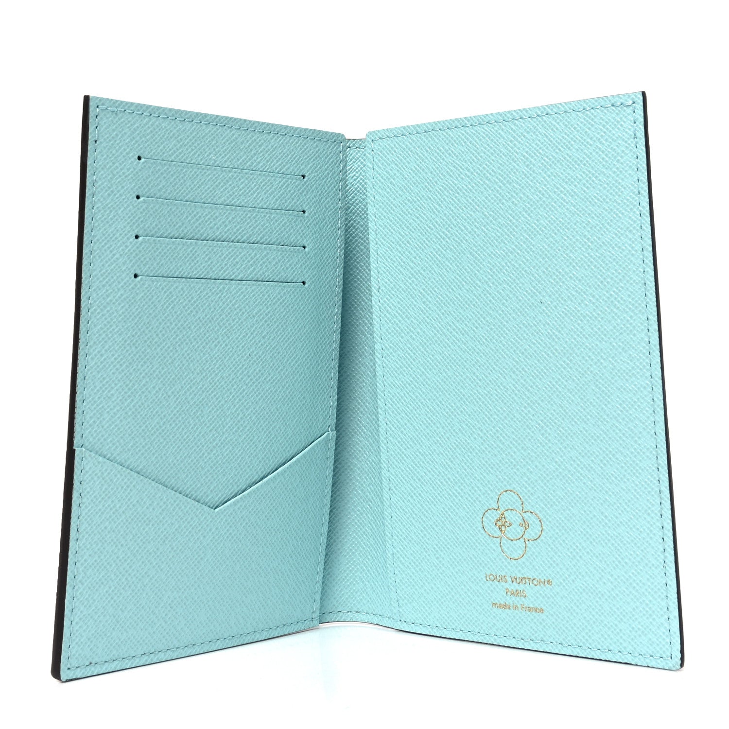Louis Vuitton Monogram 2025 Christmas Animation Passport Cover Azur Frost 5 of 6