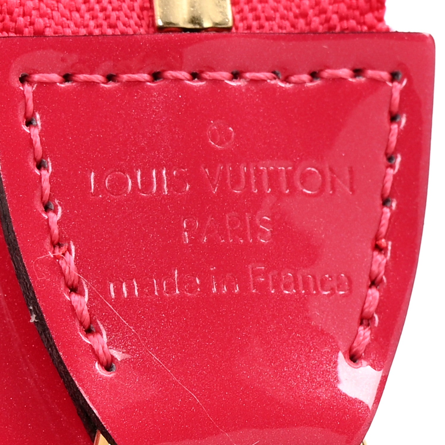 Louis Vuitton Vernis Valentine Mini Pochette Accessories Fuchsia Neon 6 of 8