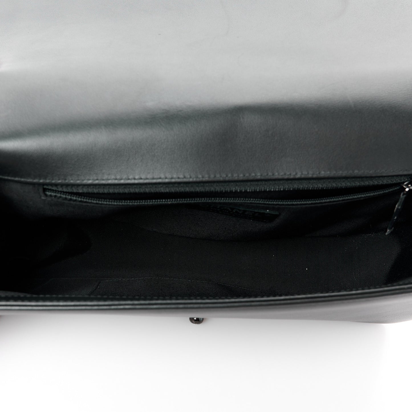 Calfskin Quilted New Medium Boy Flap So Black