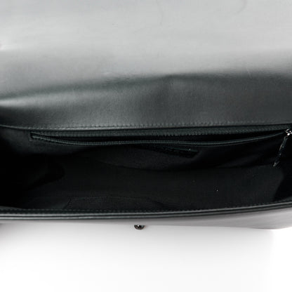 Chanel Calfskin Quilted New Medium Boy Flap So Black 5 of 11