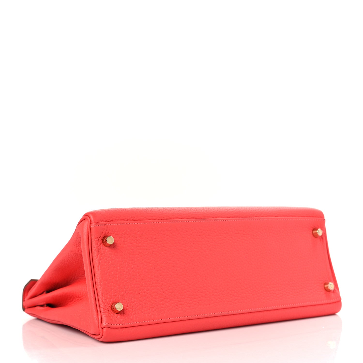 Hermes Taurillon Clemence Kelly Retourne 32 Rose Jaipur 4 of 9
