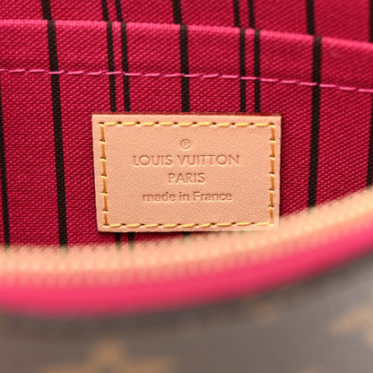 Louis Vuitton Monogram Neverfull MM GM Pochette Pivoine 6 of 7