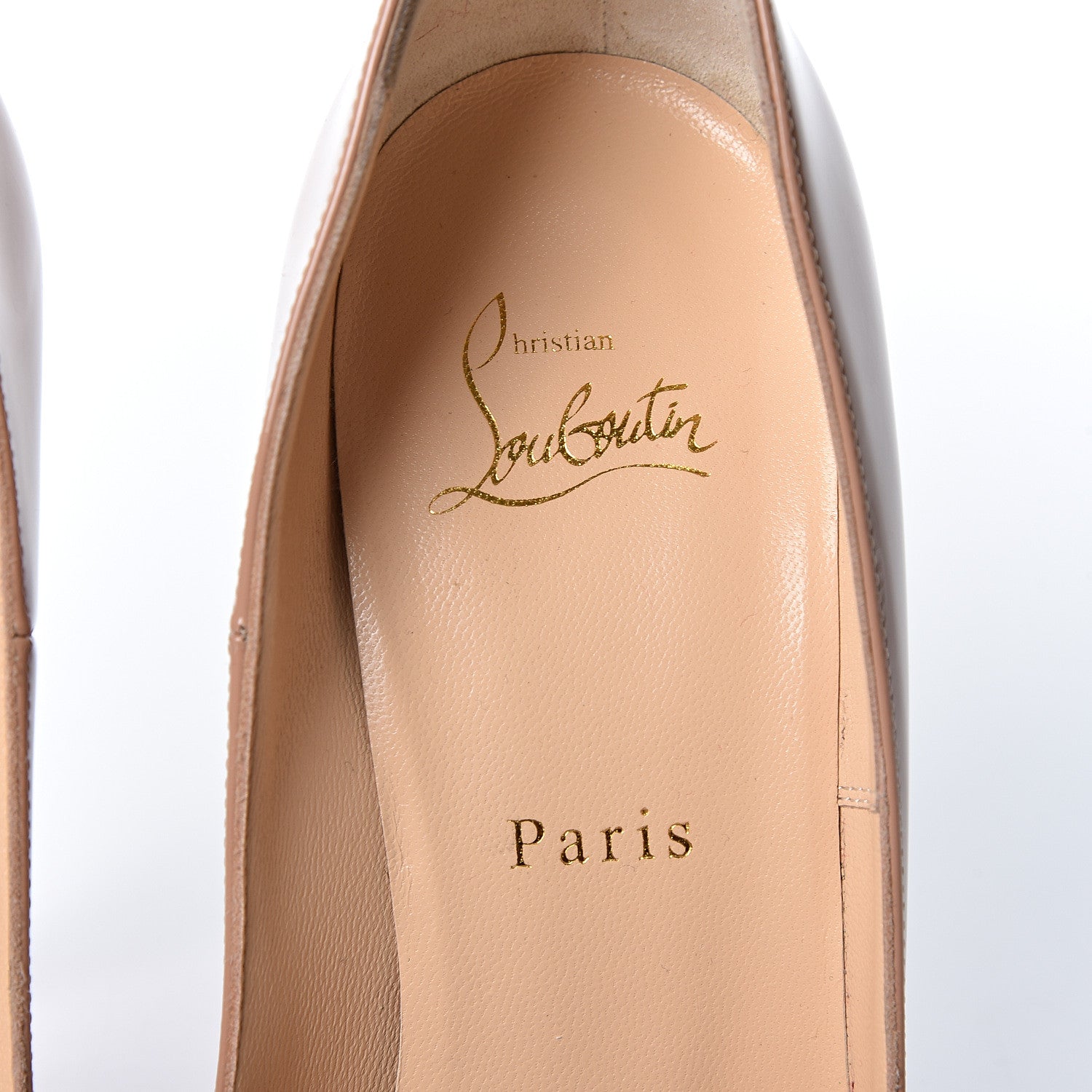 Christian Louboutin Patent So Kate 120 Pumps 39 Nude 7 of 10