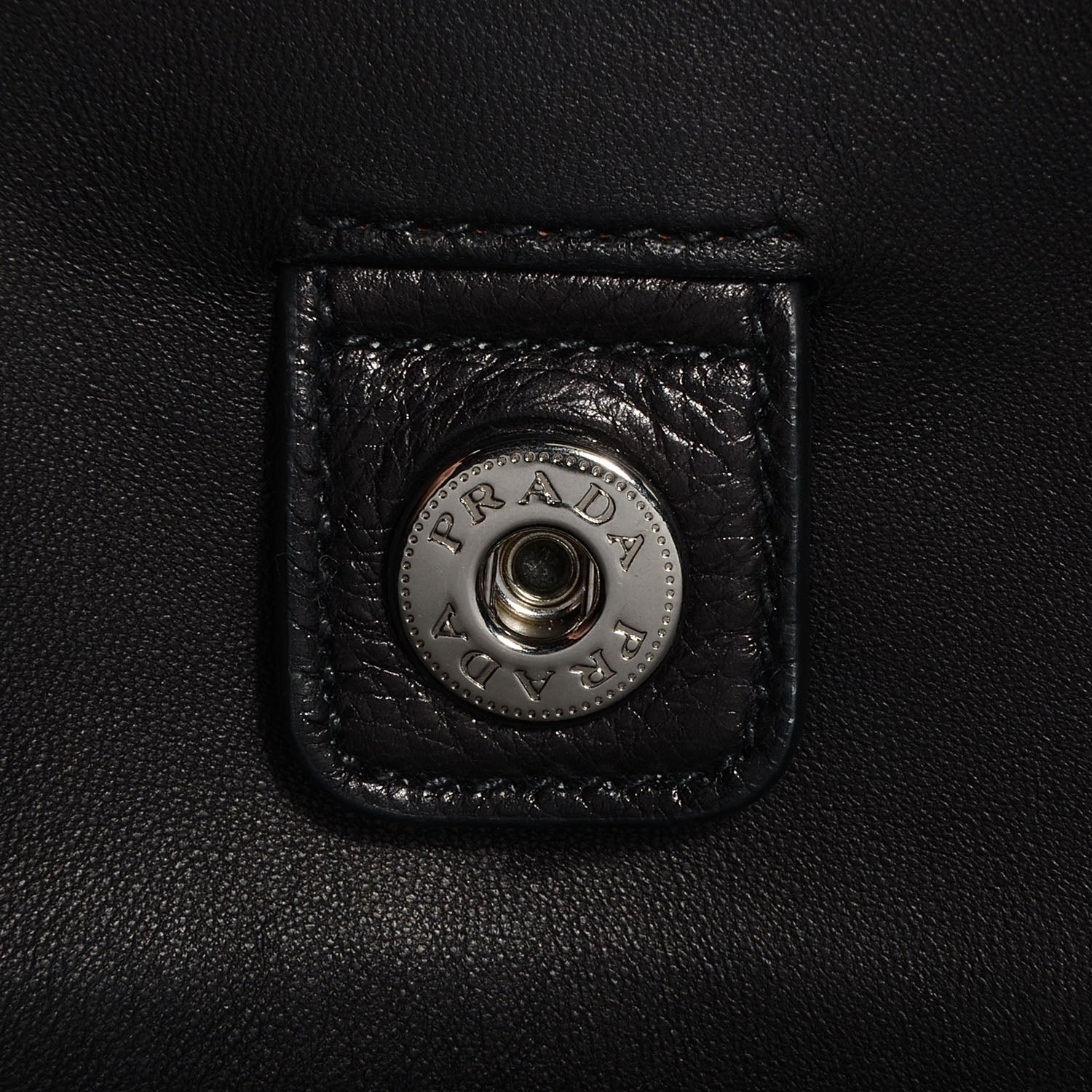 Prada Glace Calf Twin Pocket Tote Nero Black 11 of 13