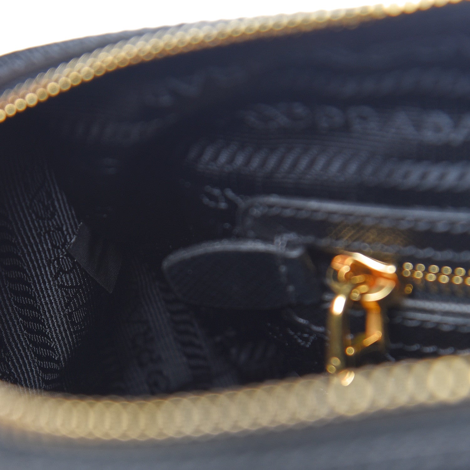 Prada Saffiano Lux Bowler Black 7 of 10