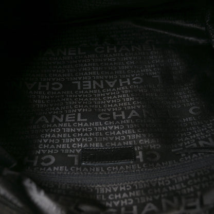 Chanel Suede Camellia Hobo Bag Black 8 of 19