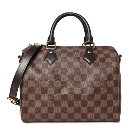 Louis Vuitton Damier Ebene Speedy Bandouliere 25 1 of 9