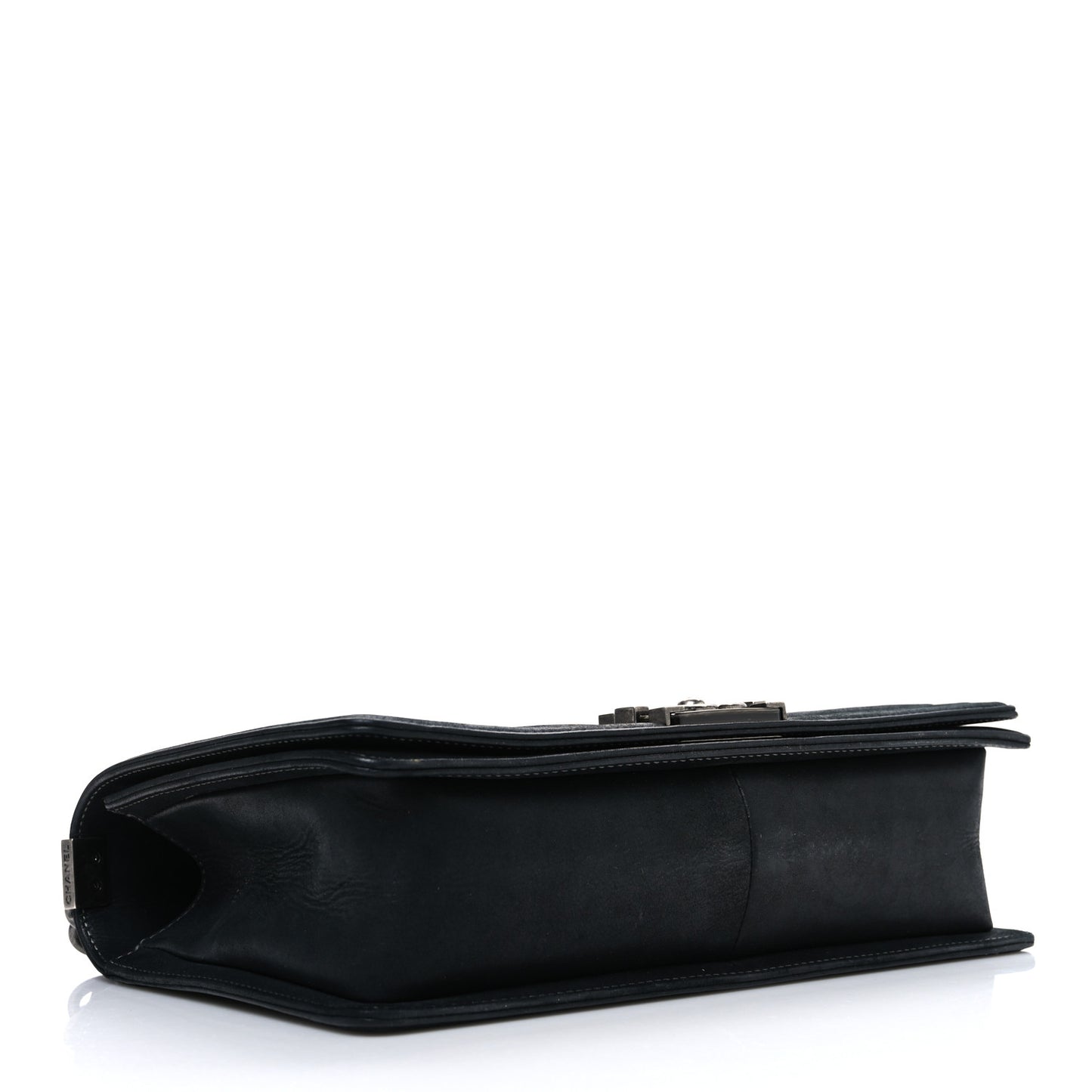 Suede Calfskin Quilted New Medium Boy Flap Black