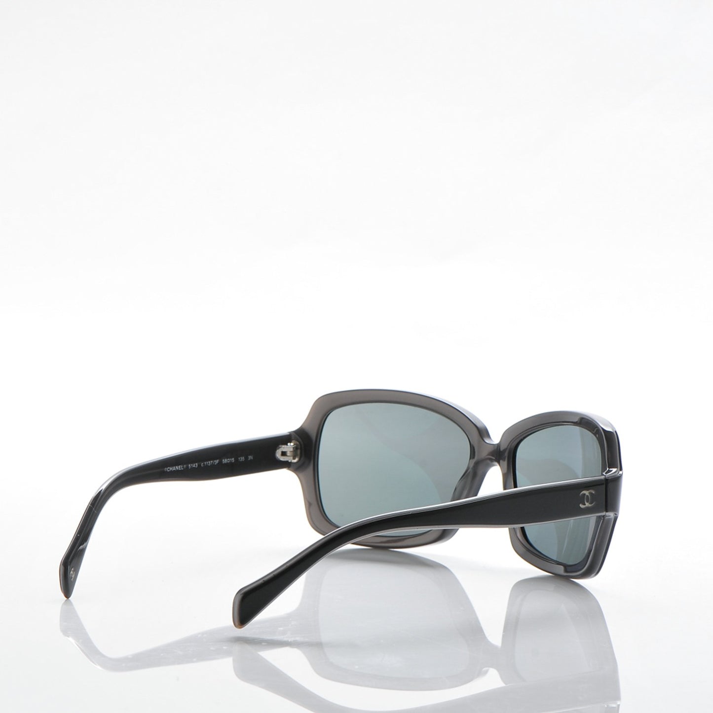 CC Logo Sunglasses 5143 Black Grey