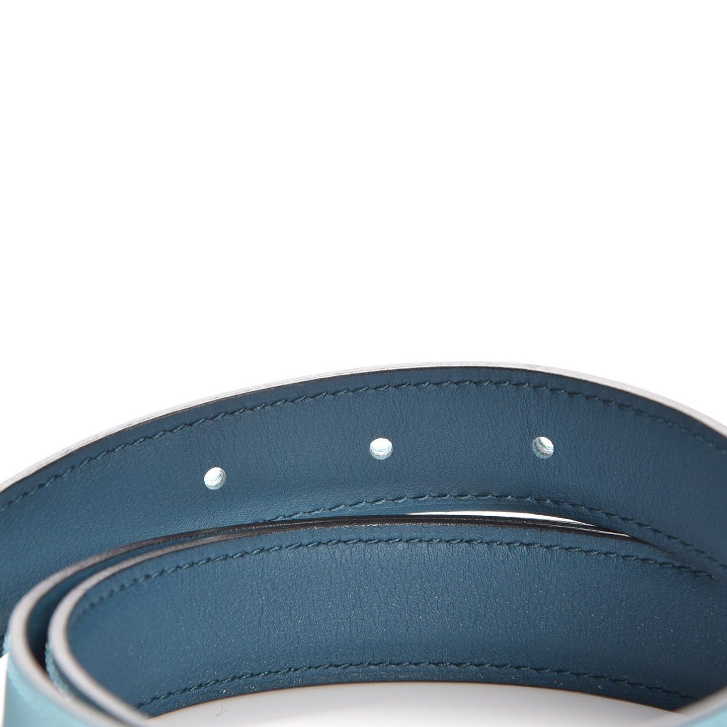 Swift Epsom 24mm Mini Constance H Belt 90 Colvert Bleu Atoll