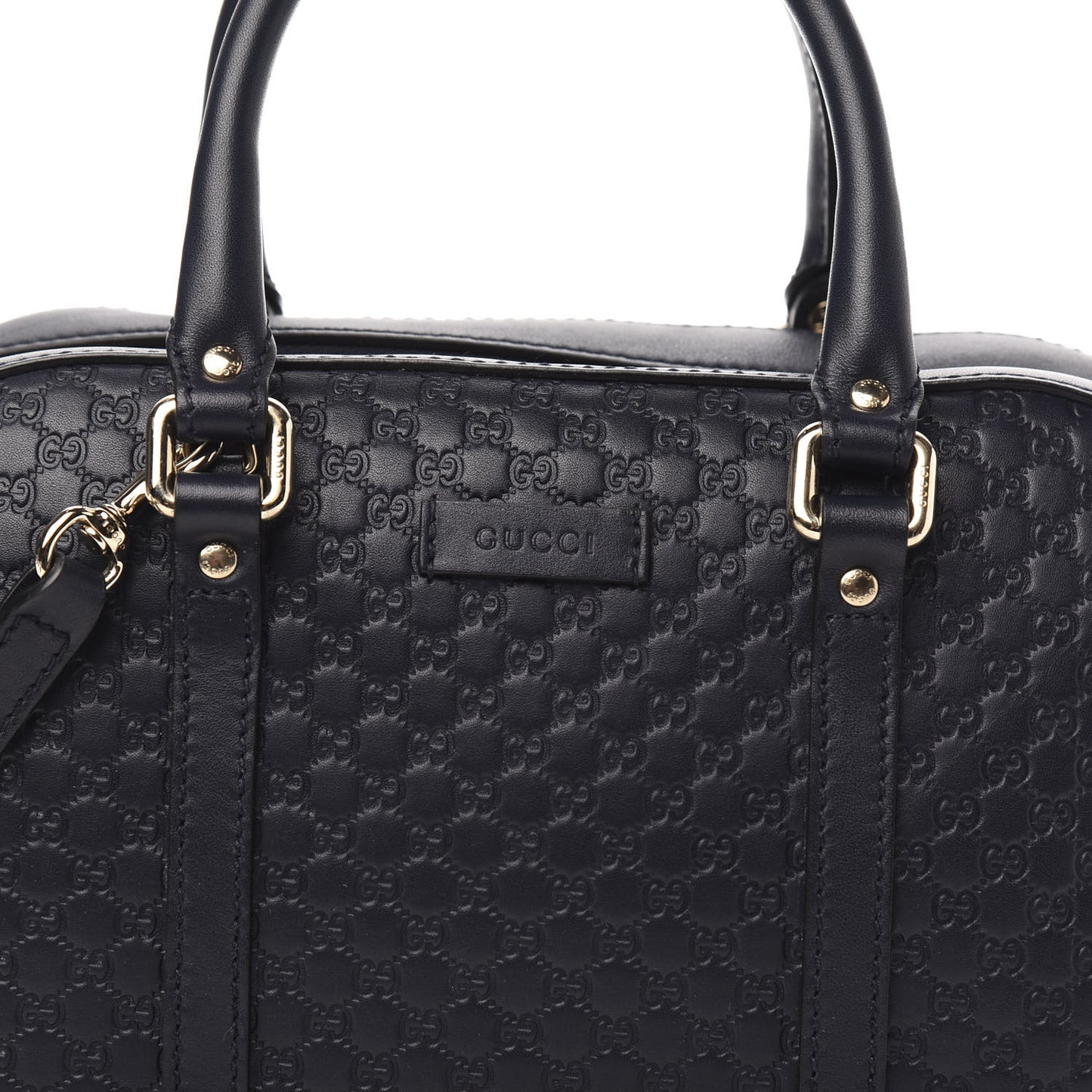 Microguccissima Medium Crossbody Bag Blue