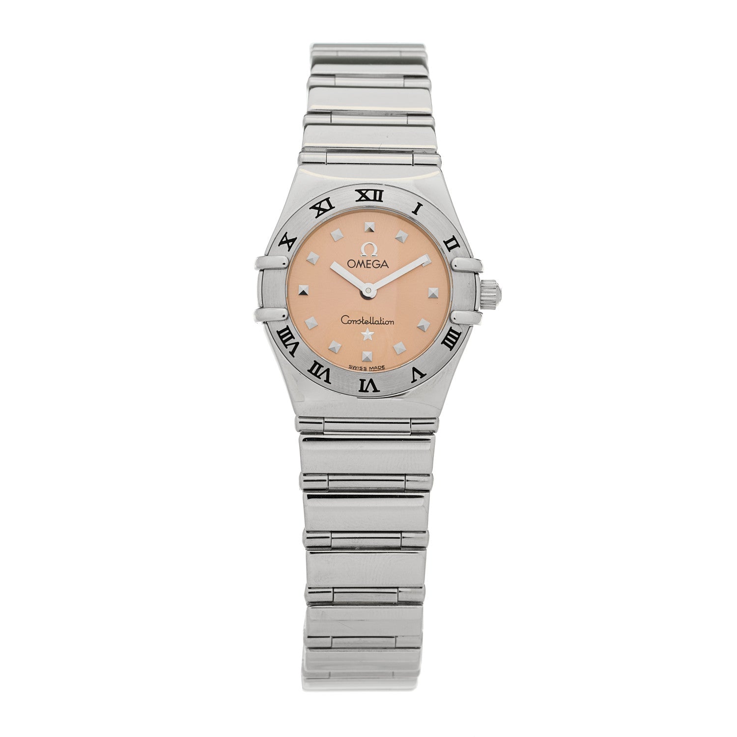 Omega Stainless Steel 22mm Constellation My Choice Quartz Watch Pink 1561.61.00 1 of 4