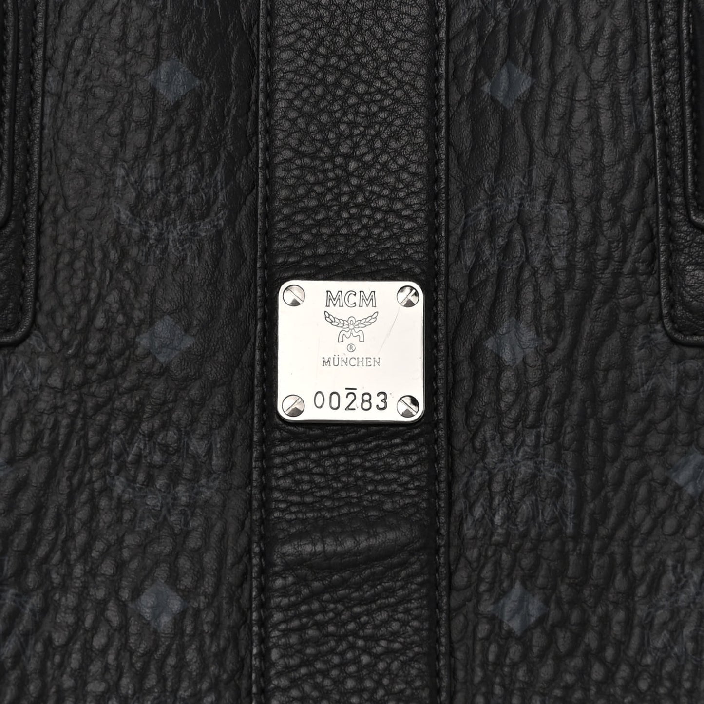 Visetos Large Liz Reversible Shopper Tote Black