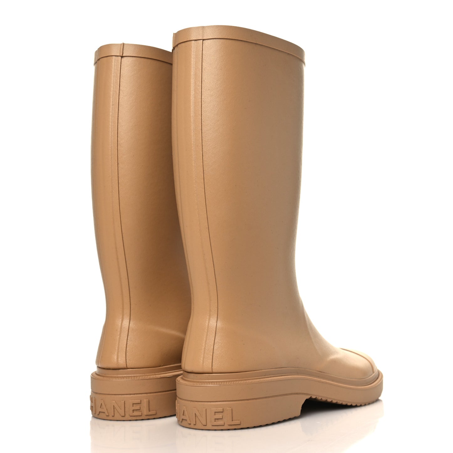 Caoutchouk CC High Boots 39 Beige