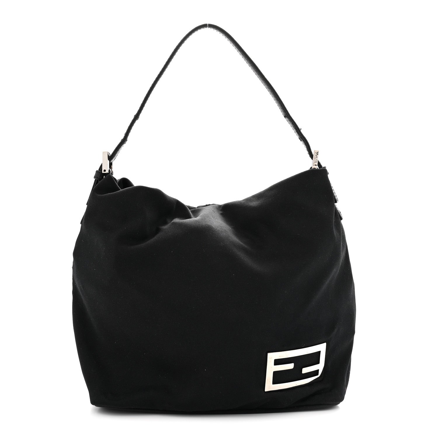 Fendi Neoprene Hobo Black 1 of 10