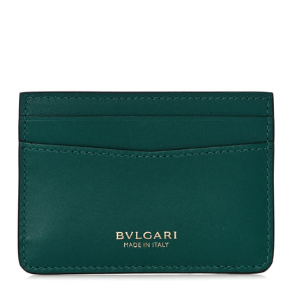 Bulgari Calfskin Serpenti Forever Purse Card Holder Black 8 of 13