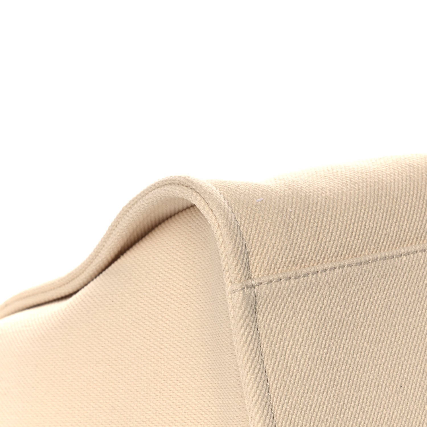 Chanel Canvas Pearl Medium Deauville Tote Ecru Beige 9 of 13