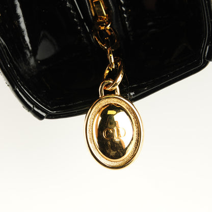 Christian Dior Patent Cannage Medium Lady Dior Black 6 of 8