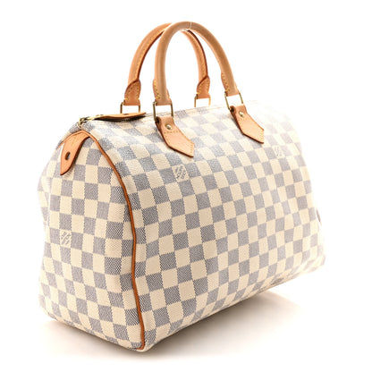 Louis Vuitton Damier Azur Speedy 30 3 of 9