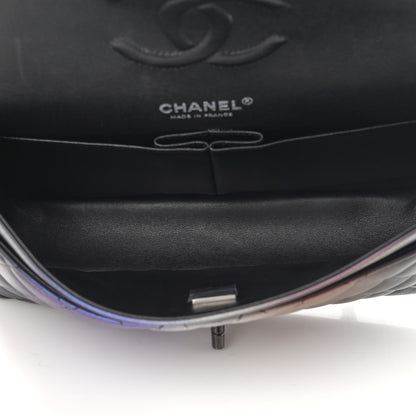 Chanel Calfskin Quilted Ombre Medium Double Flap Black 5 of 18