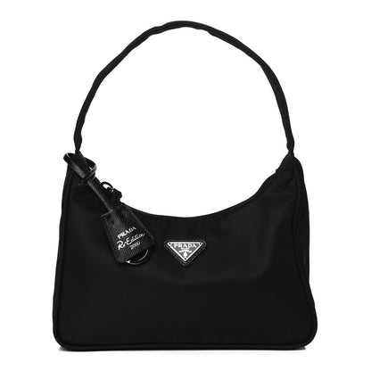 Prada Tessuto Nylon Mini Re-Edition 2000 Bag Black 1 of 13