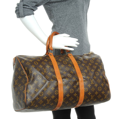Louis Vuitton Monogram Keepall 45 2 of 9