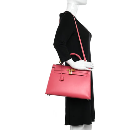 Hermes Tadelakt Kelly Sellier 32 Rose Lipstick 2 of 10