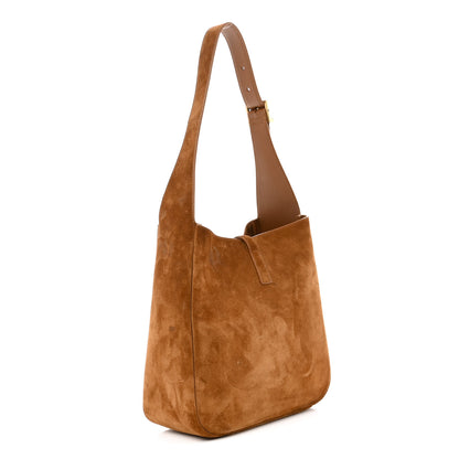 Saint Laurent Suede Small Le 5 A 7 Soft Hobo Snuff 2 of 10