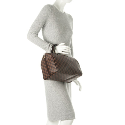 Louis Vuitton Damier Ebene Speedy Bandouliere 30 3 of 9