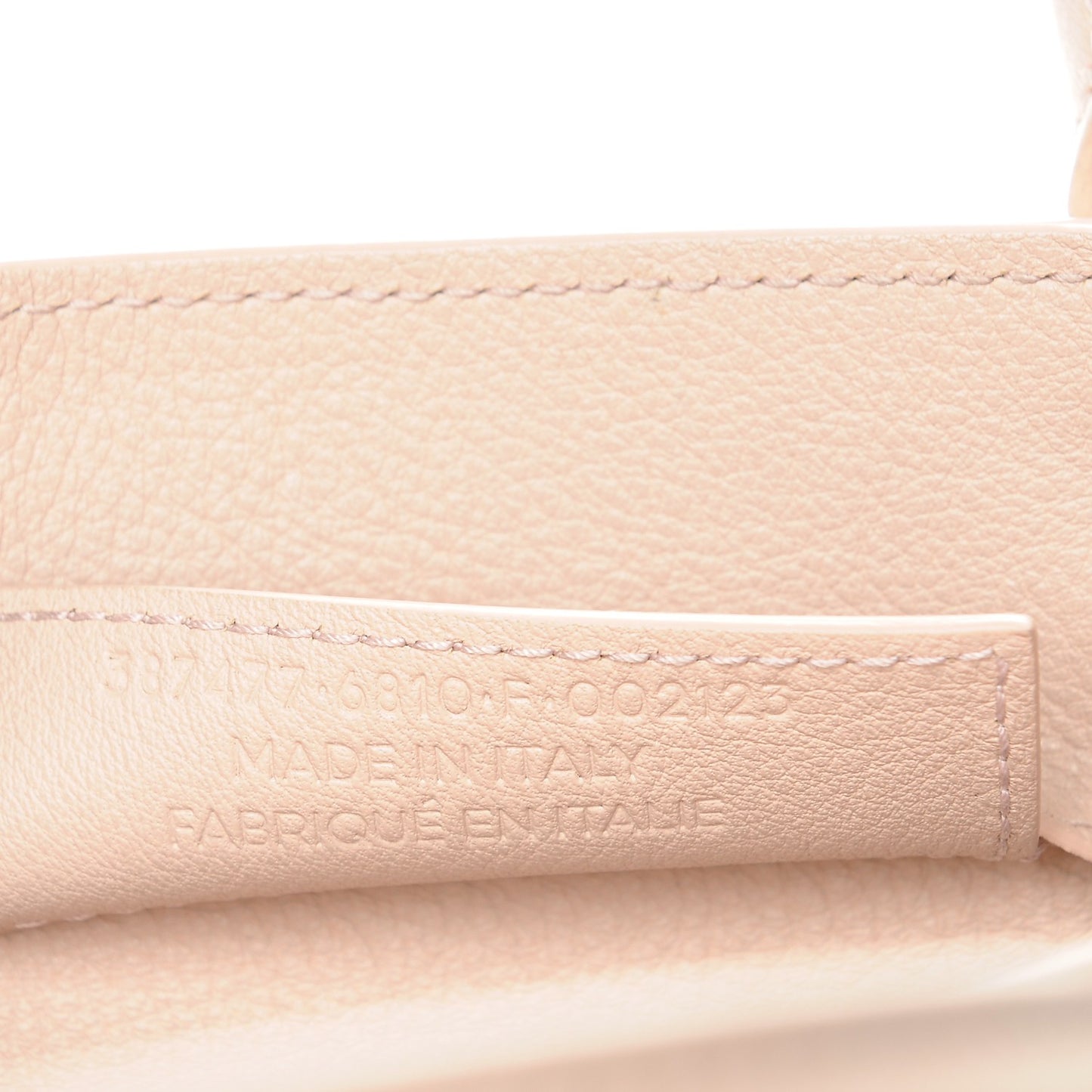 Grained Calfskin Gold Metallic Edge Hardware Papier Mini A4 Tote