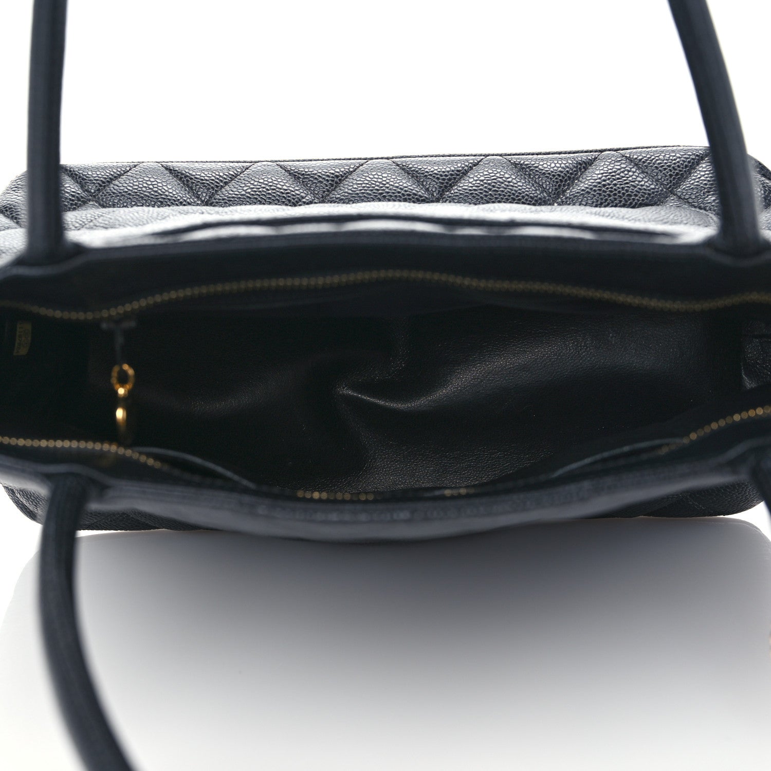 Chanel Caviar Quilted Medallion Tote Black 5 of 9