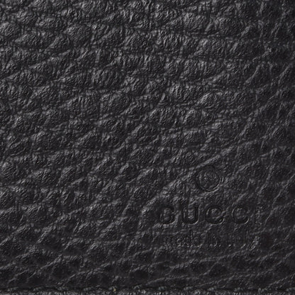 Gucci Dollar Calfskin Mini Swing Wallet Bag Black 7 of 9